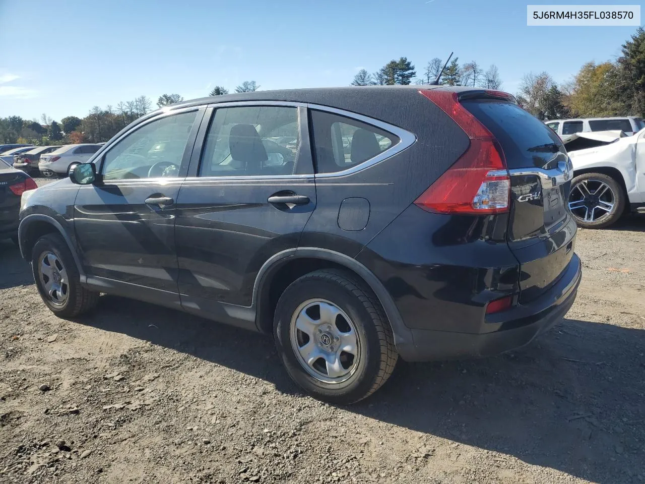 2015 Honda Cr-V Lx VIN: 5J6RM4H35FL038570 Lot: 77785884