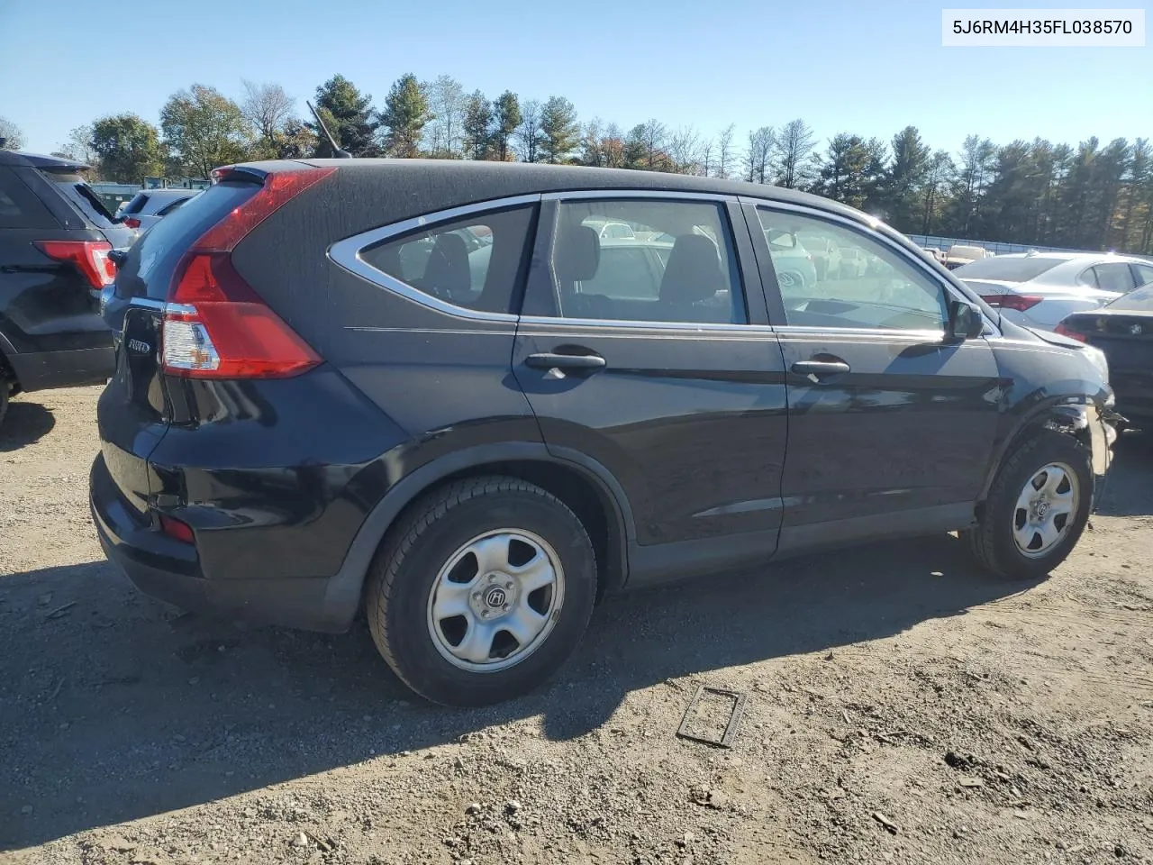 2015 Honda Cr-V Lx VIN: 5J6RM4H35FL038570 Lot: 77785884