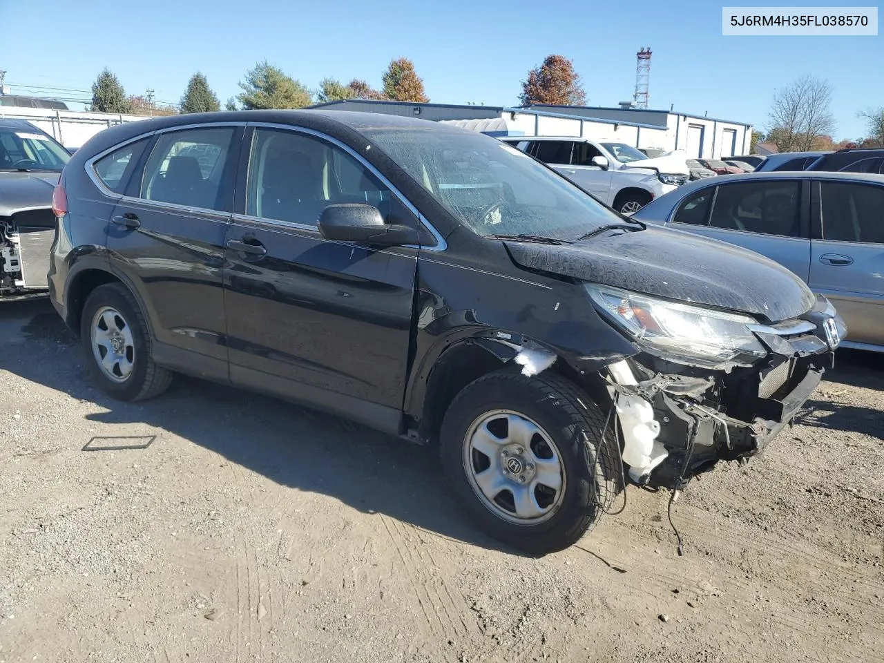 2015 Honda Cr-V Lx VIN: 5J6RM4H35FL038570 Lot: 77785884