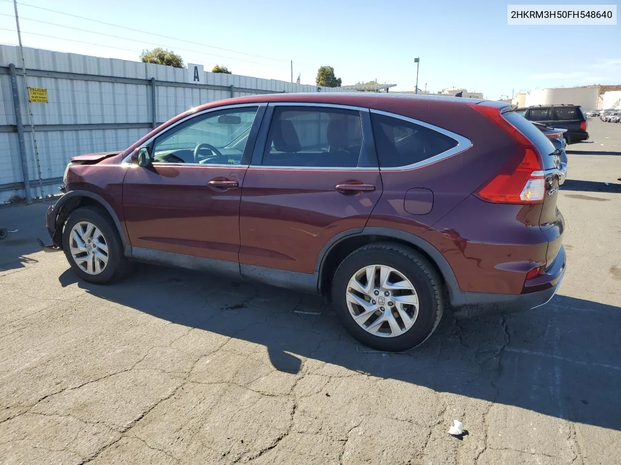 2015 Honda Cr-V Ex VIN: 2HKRM3H50FH548640 Lot: 77824404