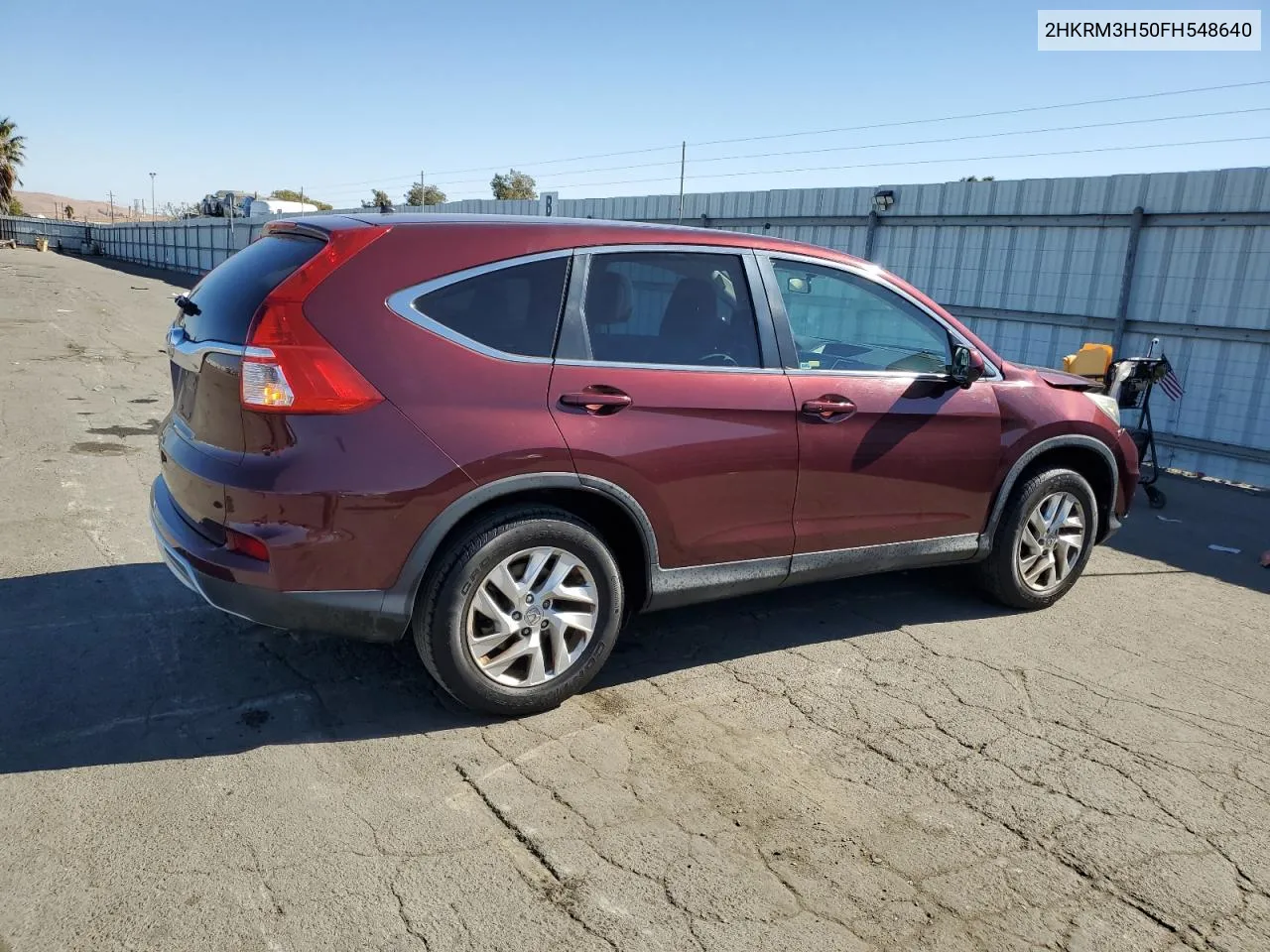 2015 Honda Cr-V Ex VIN: 2HKRM3H50FH548640 Lot: 77824404