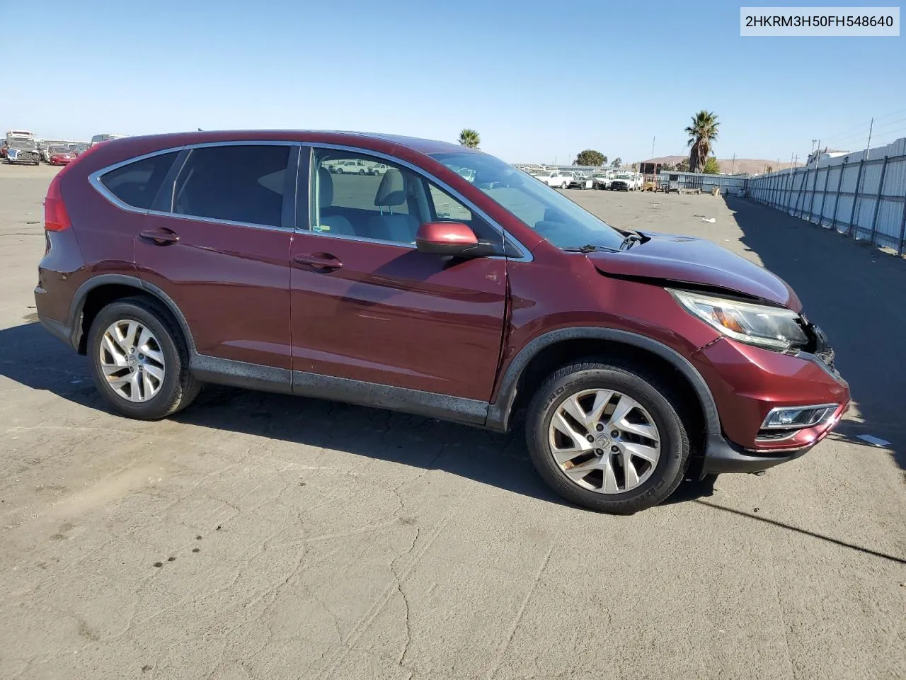 2015 Honda Cr-V Ex VIN: 2HKRM3H50FH548640 Lot: 77824404