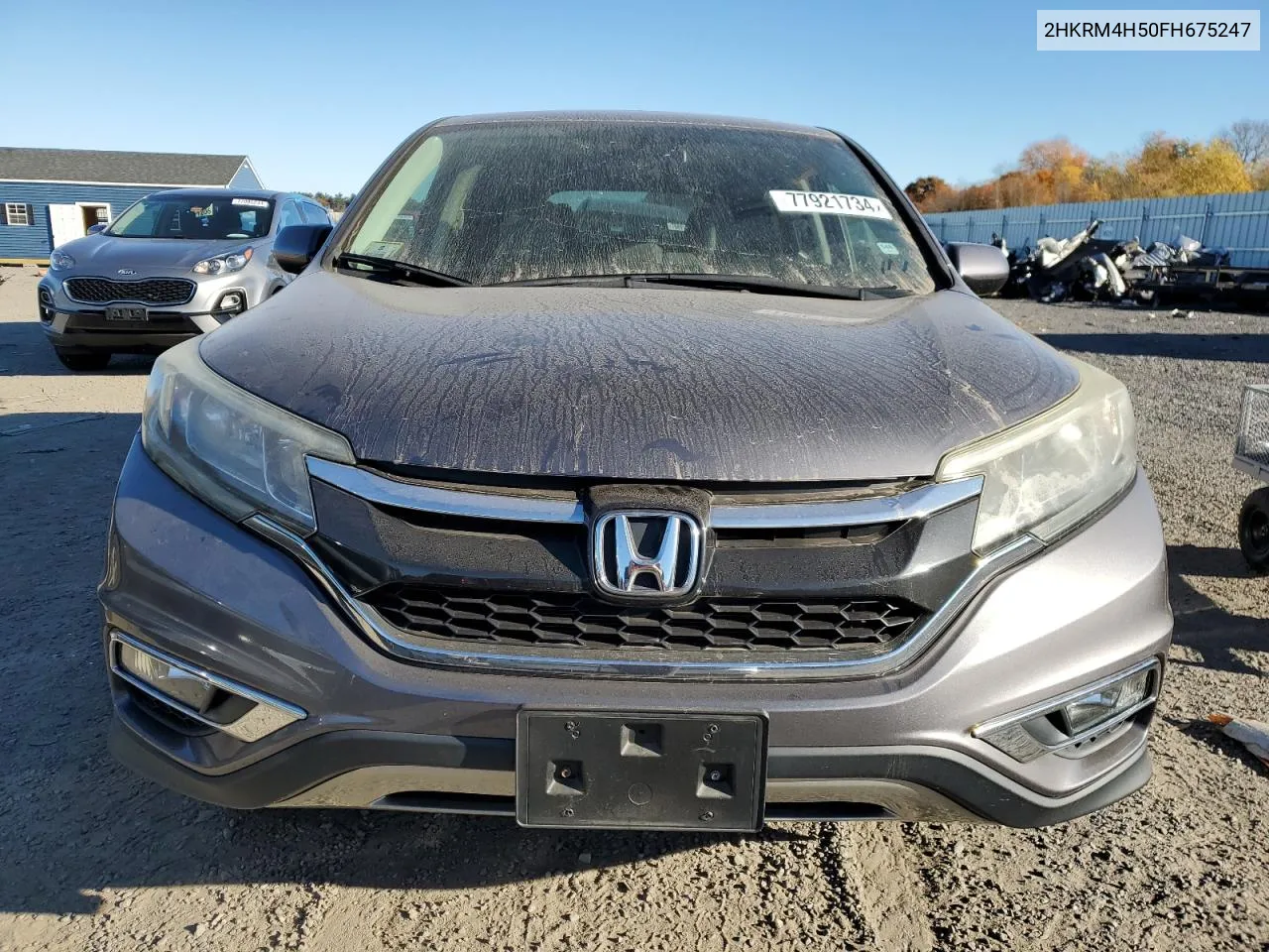 2015 Honda Cr-V Ex VIN: 2HKRM4H50FH675247 Lot: 77921734