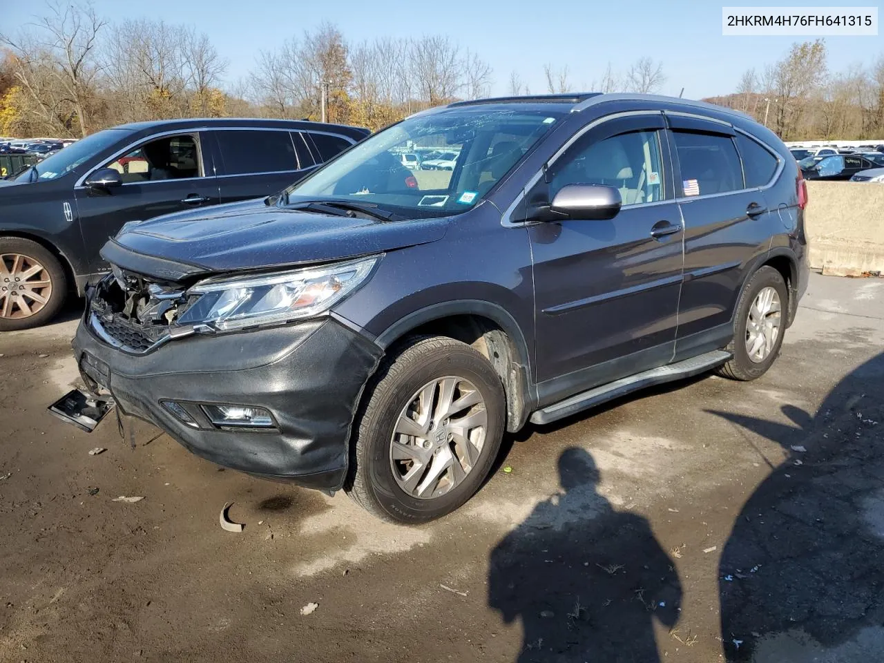 2015 Honda Cr-V Exl VIN: 2HKRM4H76FH641315 Lot: 77987174