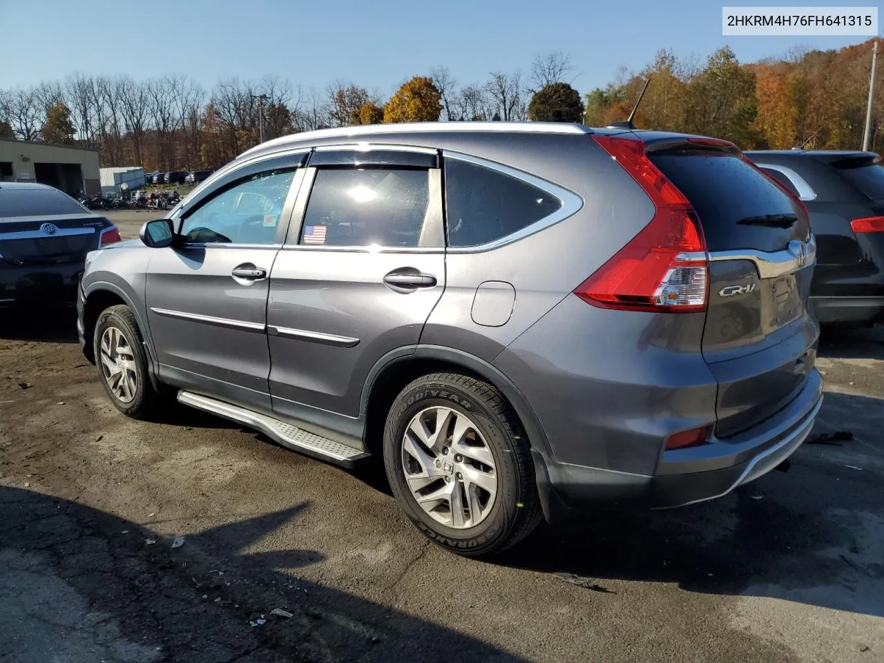 2015 Honda Cr-V Exl VIN: 2HKRM4H76FH641315 Lot: 77987174