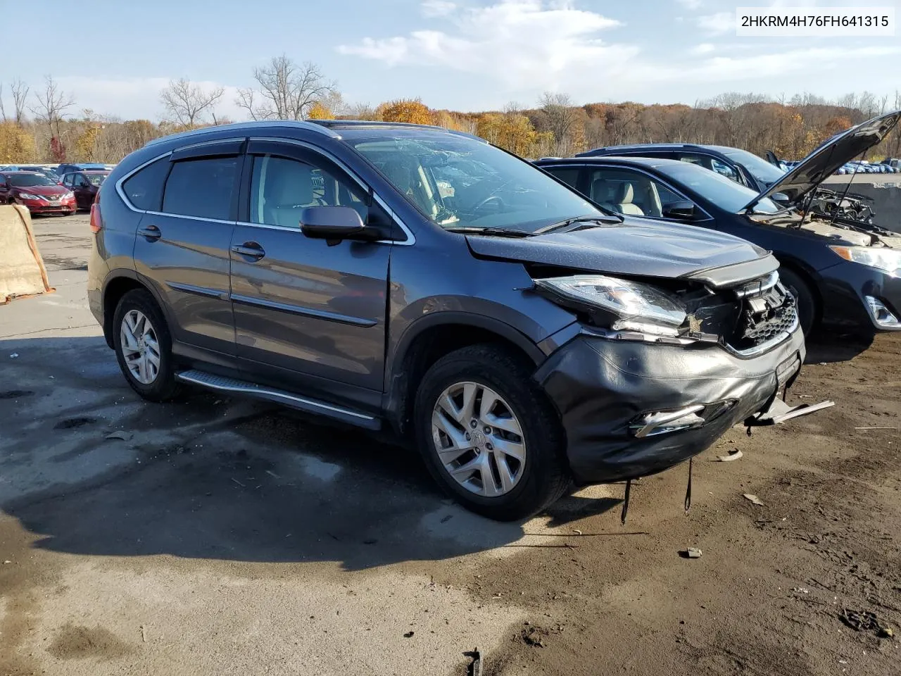 2HKRM4H76FH641315 2015 Honda Cr-V Exl