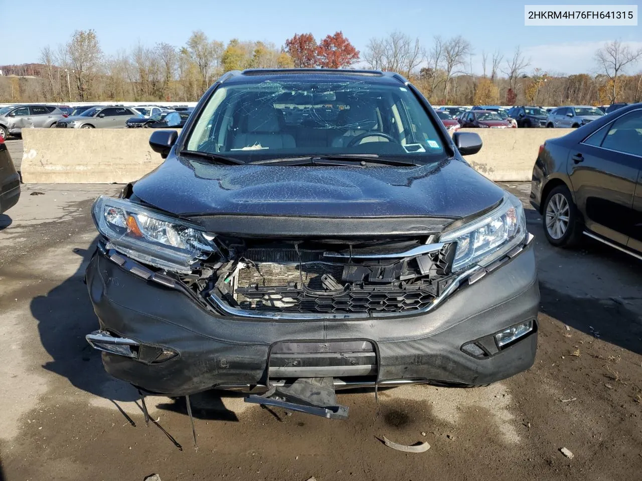 2HKRM4H76FH641315 2015 Honda Cr-V Exl