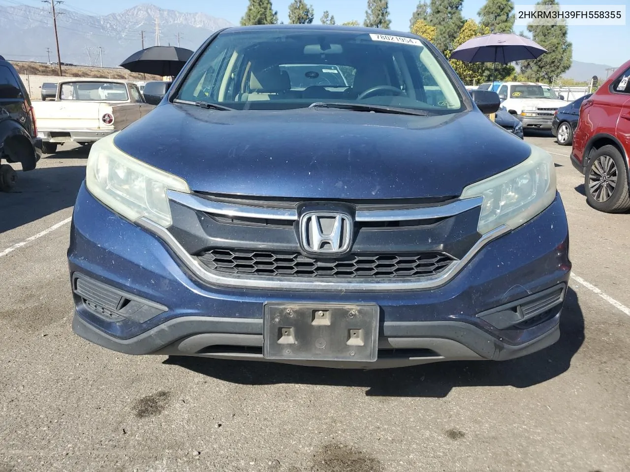 2HKRM3H39FH558355 2015 Honda Cr-V Lx