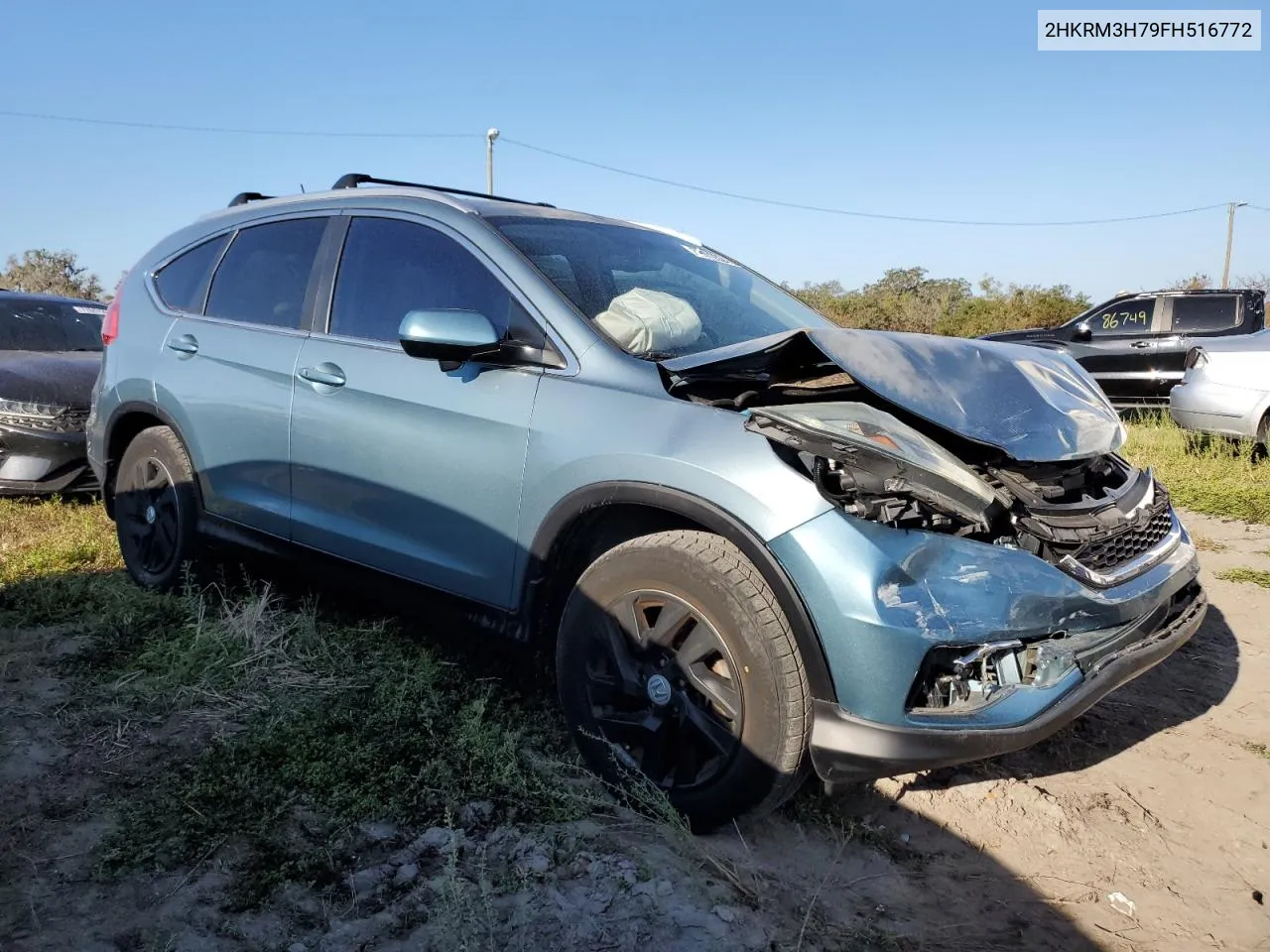 2015 Honda Cr-V Exl VIN: 2HKRM3H79FH516772 Lot: 78072324