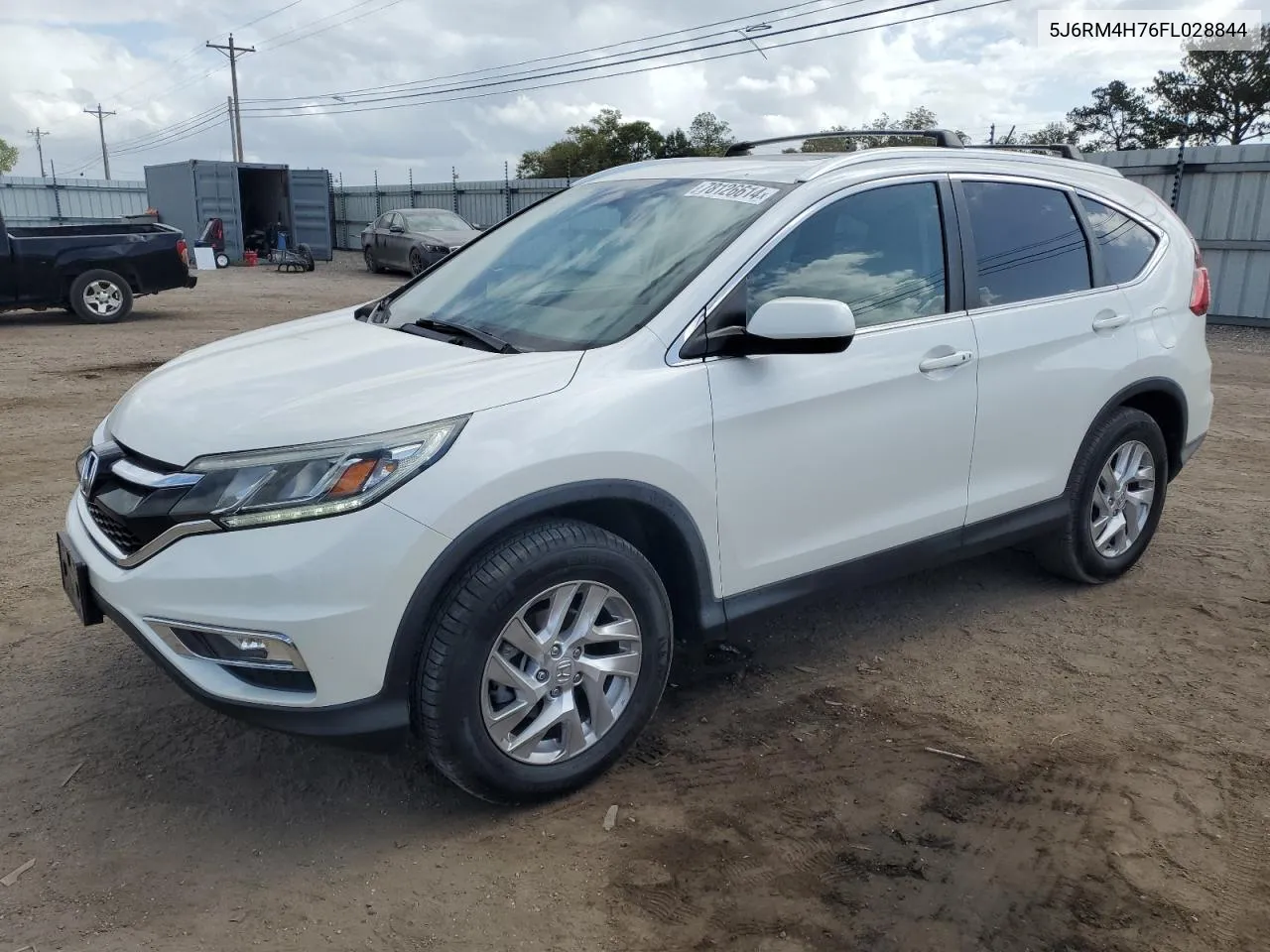 2015 Honda Cr-V Exl VIN: 5J6RM4H76FL028844 Lot: 78126614