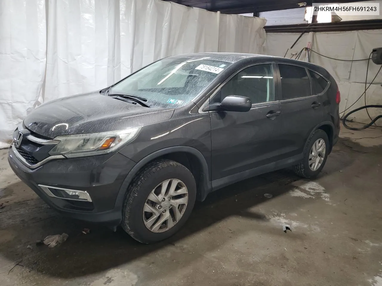 2015 Honda Cr-V Ex VIN: 2HKRM4H56FH691243 Lot: 78184214