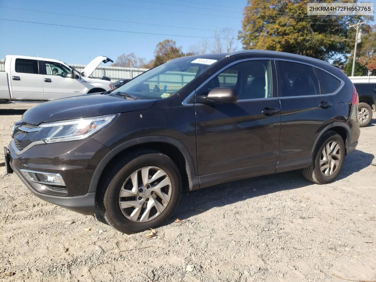 2015 Honda Cr-V Exl VIN: 2HKRM4H72FH667765 Lot: 78349824