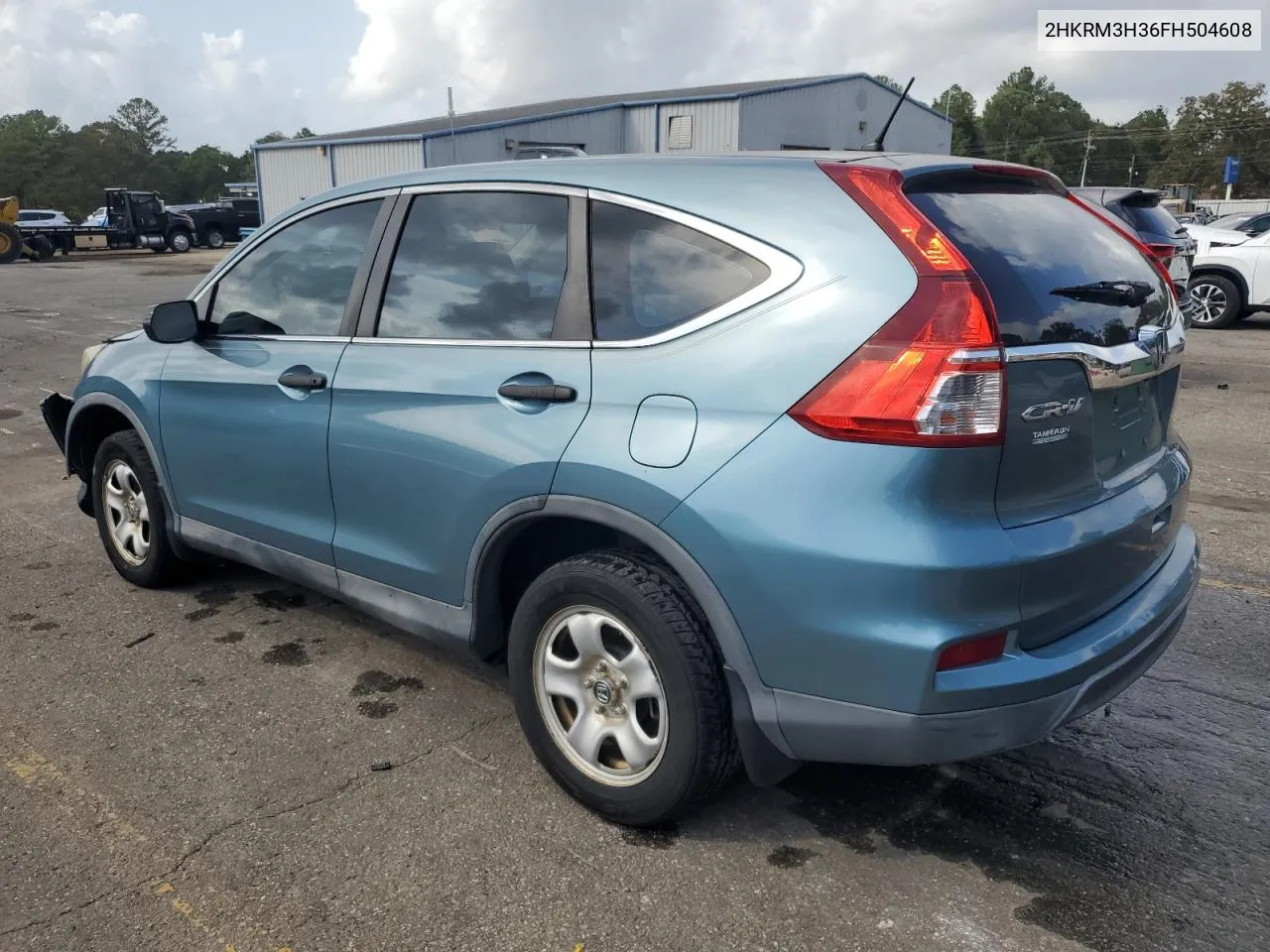 2015 Honda Cr-V Lx VIN: 2HKRM3H36FH504608 Lot: 78365694