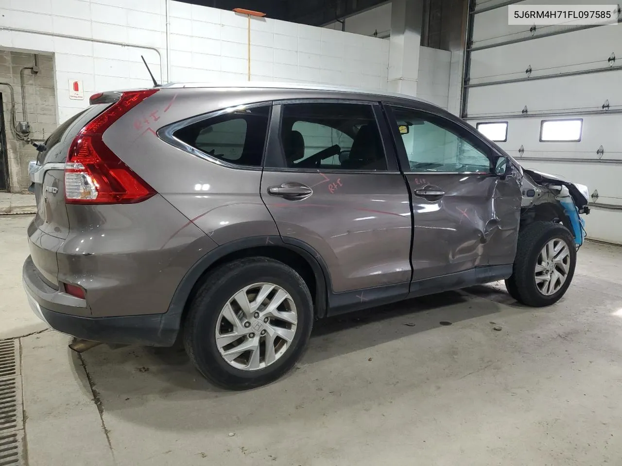 2015 Honda Cr-V Exl VIN: 5J6RM4H71FL097585 Lot: 78373924