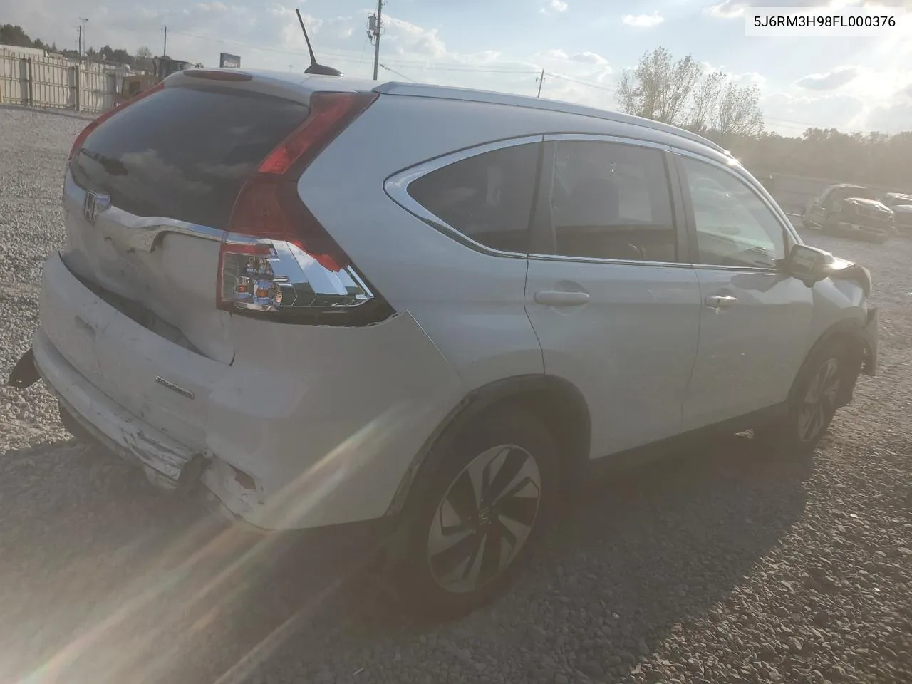 2015 Honda Cr-V Touring VIN: 5J6RM3H98FL000376 Lot: 78425294