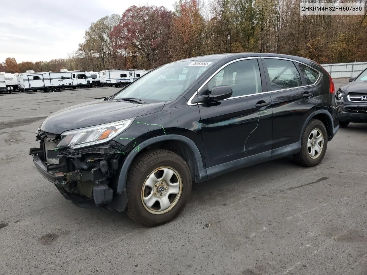 2015 Honda Cr-V Lx VIN: 2HKRM4H32FH607580 Lot: 78461584