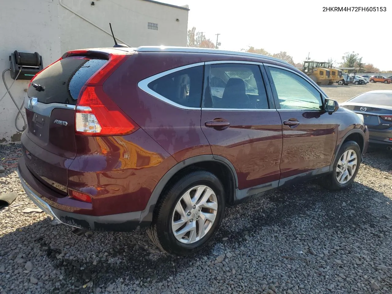 2015 Honda Cr-V Exl VIN: 2HKRM4H72FH605153 Lot: 78474194