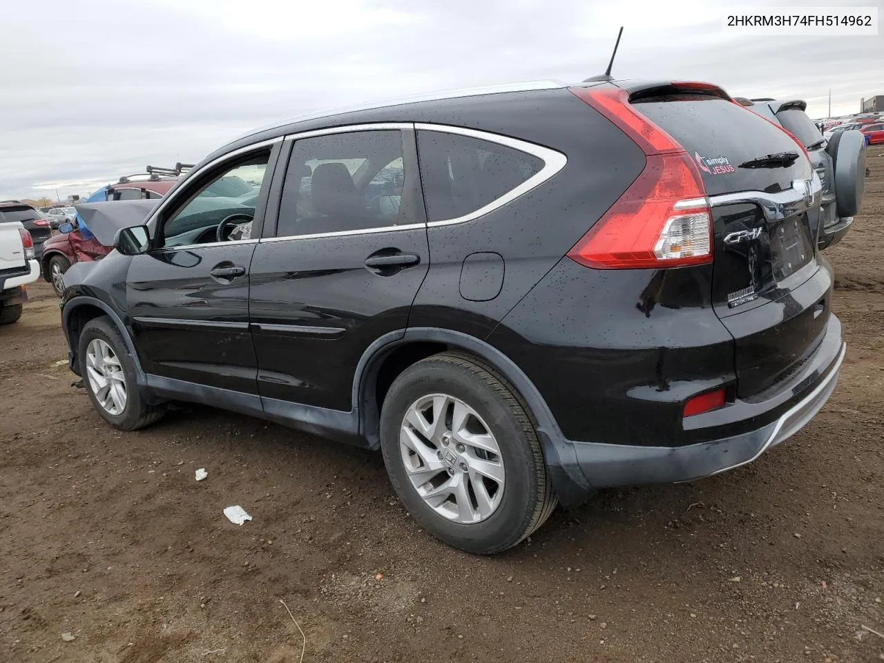 2015 Honda Cr-V Exl VIN: 2HKRM3H74FH514962 Lot: 78513624