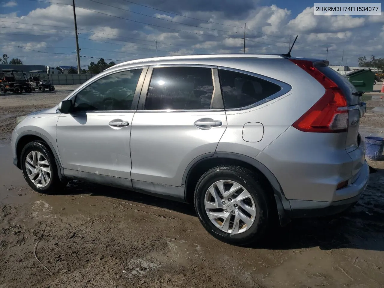 2015 Honda Cr-V Exl VIN: 2HKRM3H74FH534077 Lot: 78579504