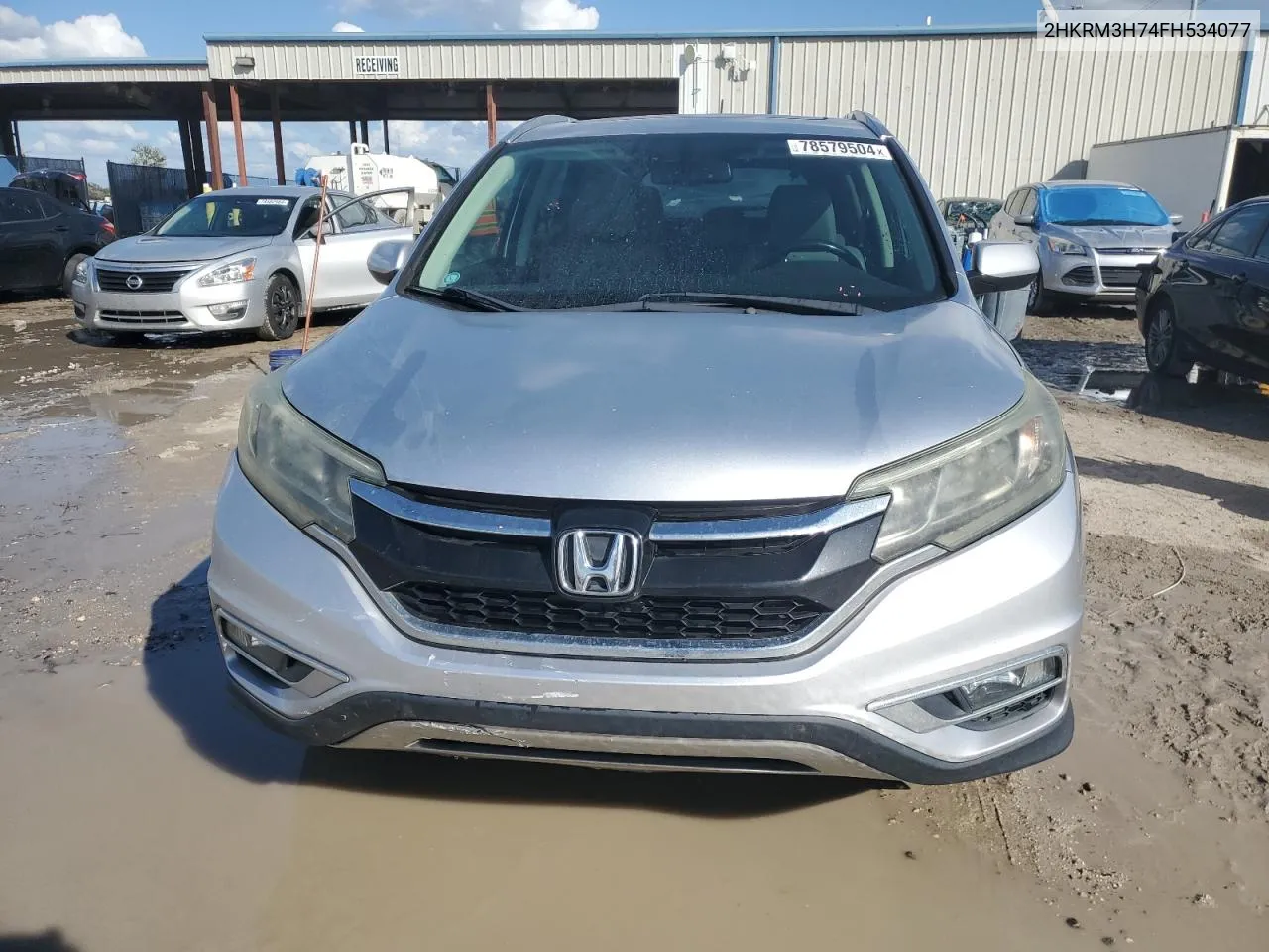 2015 Honda Cr-V Exl VIN: 2HKRM3H74FH534077 Lot: 78579504