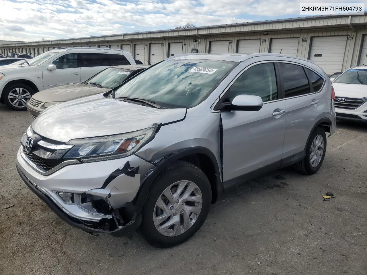 2015 Honda Cr-V Exl VIN: 2HKRM3H71FH504793 Lot: 78593054