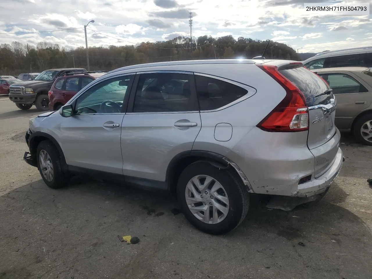 2015 Honda Cr-V Exl VIN: 2HKRM3H71FH504793 Lot: 78593054