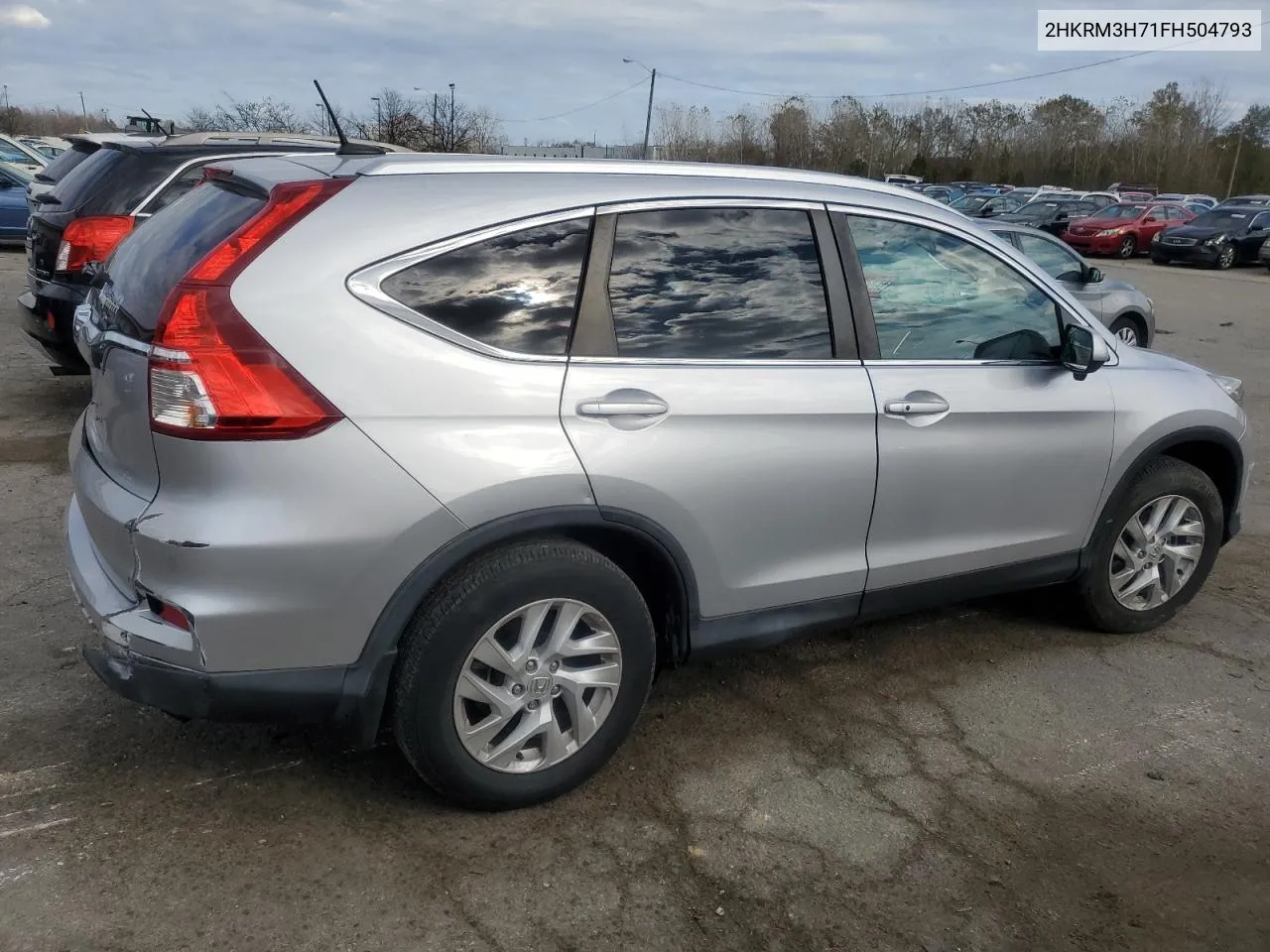 2015 Honda Cr-V Exl VIN: 2HKRM3H71FH504793 Lot: 78593054