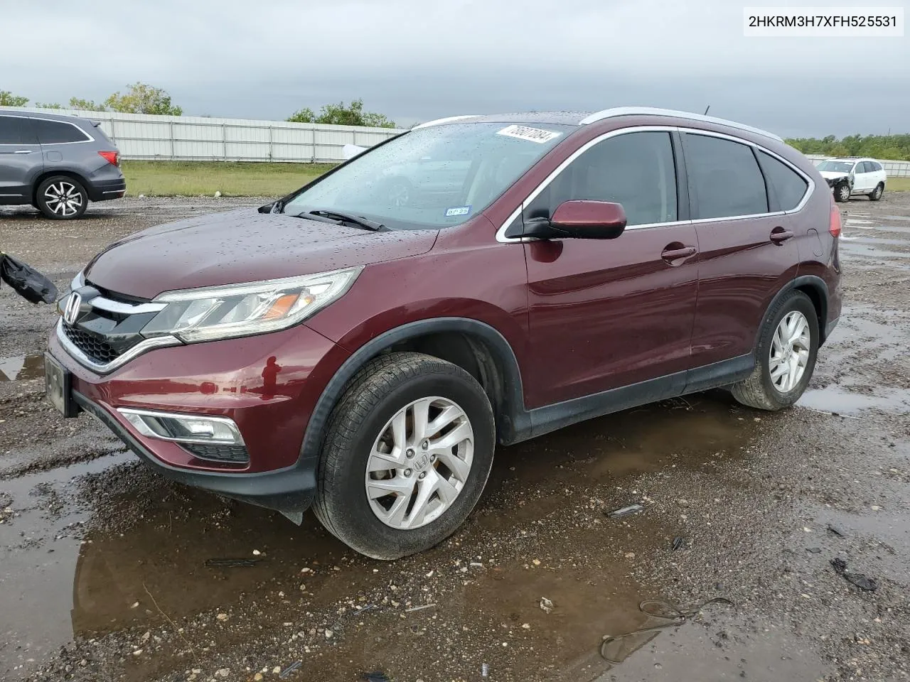 2015 Honda Cr-V Exl VIN: 2HKRM3H7XFH525531 Lot: 78607084