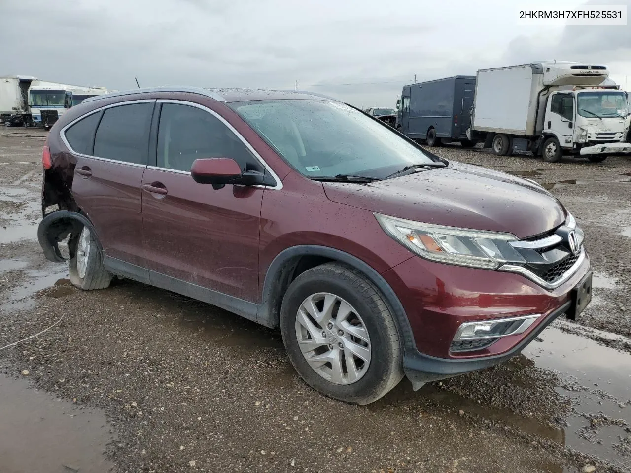 2015 Honda Cr-V Exl VIN: 2HKRM3H7XFH525531 Lot: 78607084