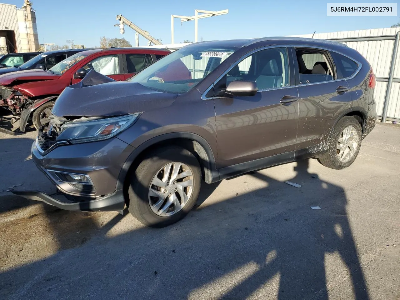 2015 Honda Cr-V Exl VIN: 5J6RM4H72FL002791 Lot: 78636964