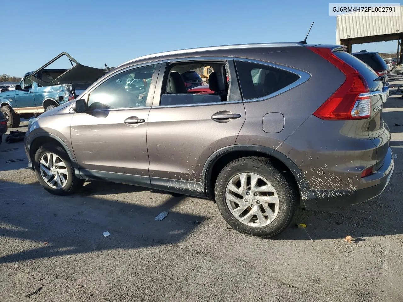 2015 Honda Cr-V Exl VIN: 5J6RM4H72FL002791 Lot: 78636964