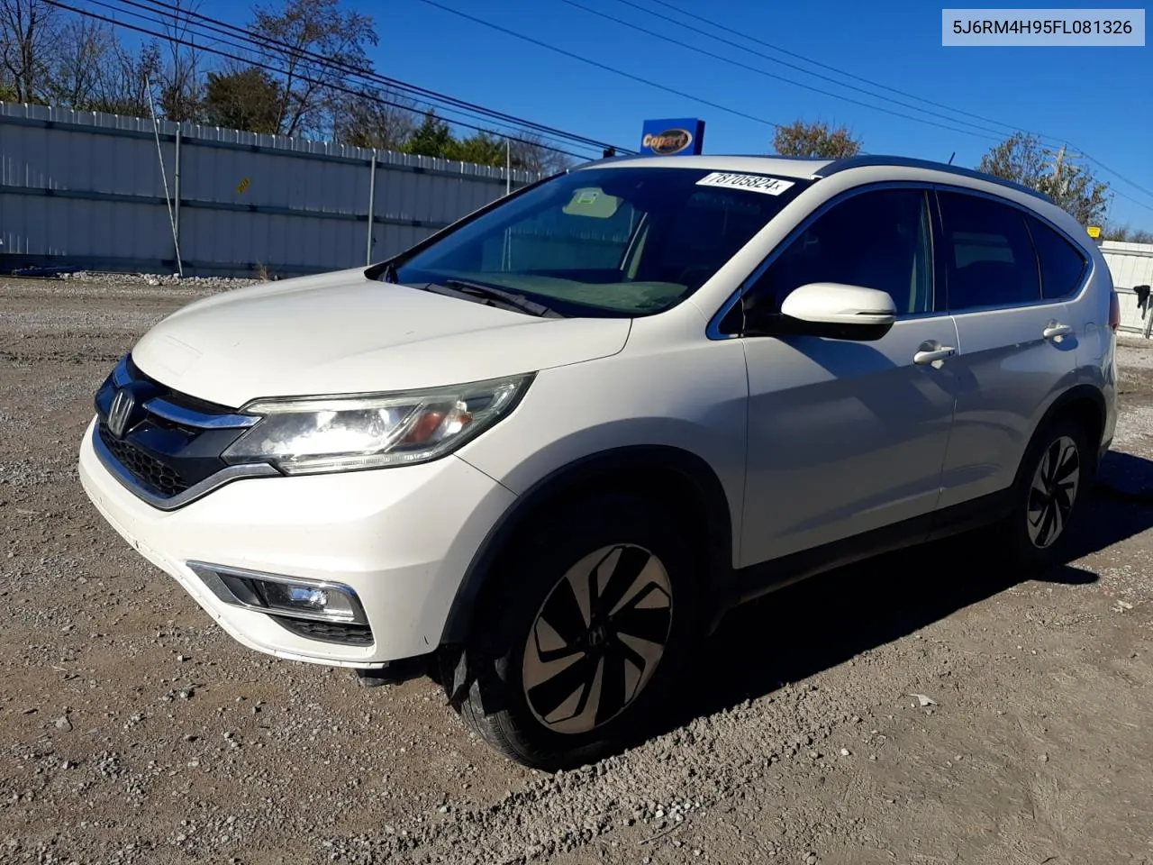 2015 Honda Cr-V Touring VIN: 5J6RM4H95FL081326 Lot: 78705824