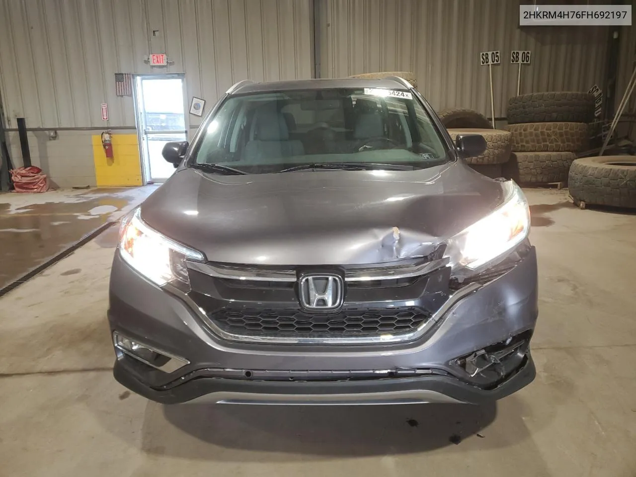 2015 Honda Cr-V Exl VIN: 2HKRM4H76FH692197 Lot: 78715424