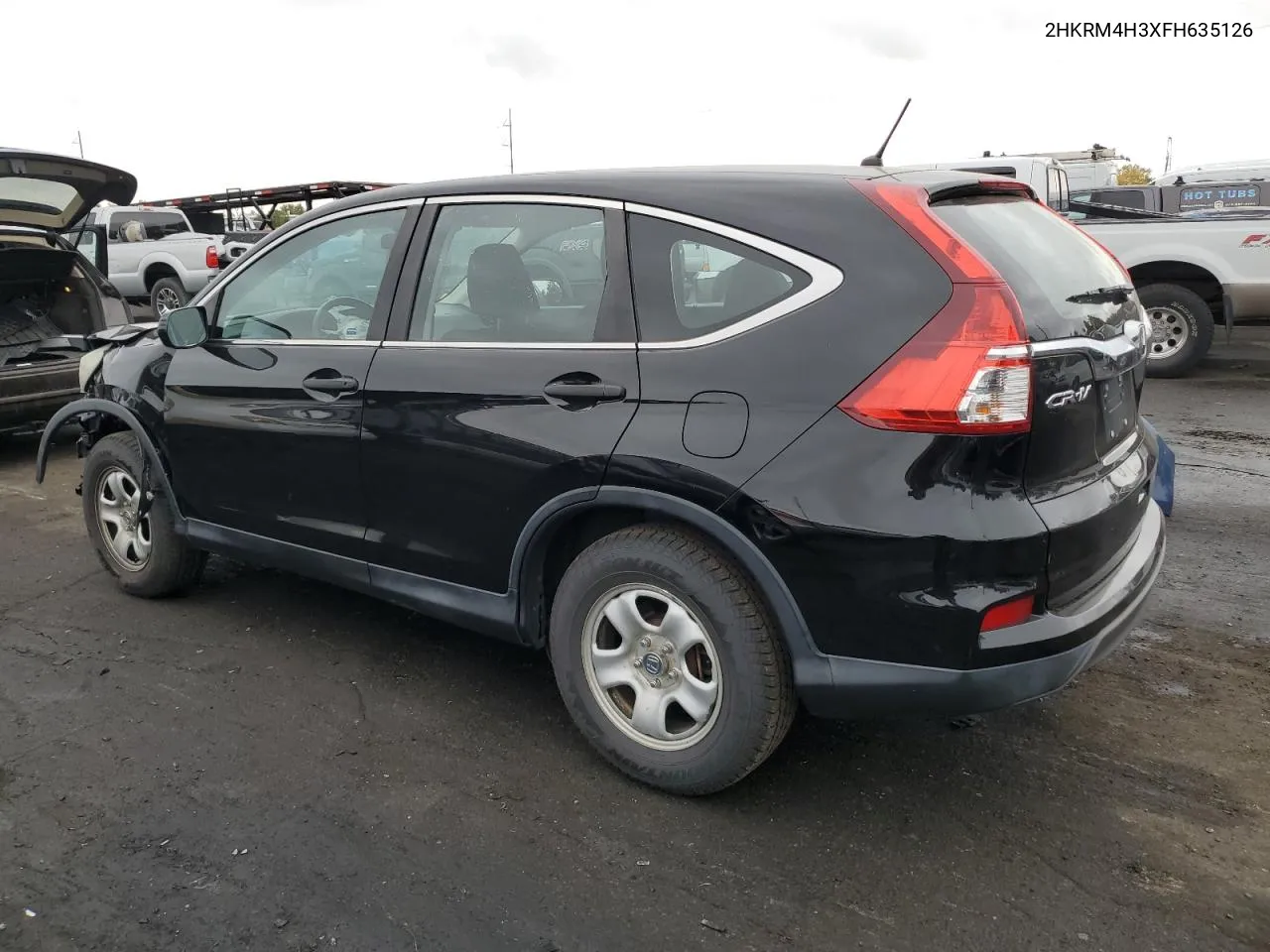 2015 Honda Cr-V Lx VIN: 2HKRM4H3XFH635126 Lot: 78725804