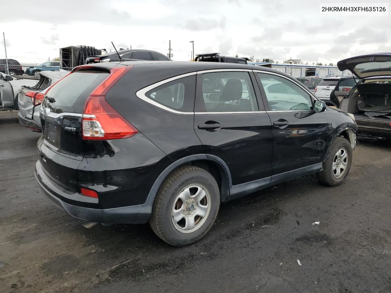 2015 Honda Cr-V Lx VIN: 2HKRM4H3XFH635126 Lot: 78725804