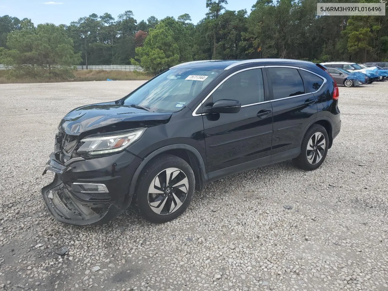 2015 Honda Cr-V Touring VIN: 5J6RM3H9XFL016496 Lot: 78727344