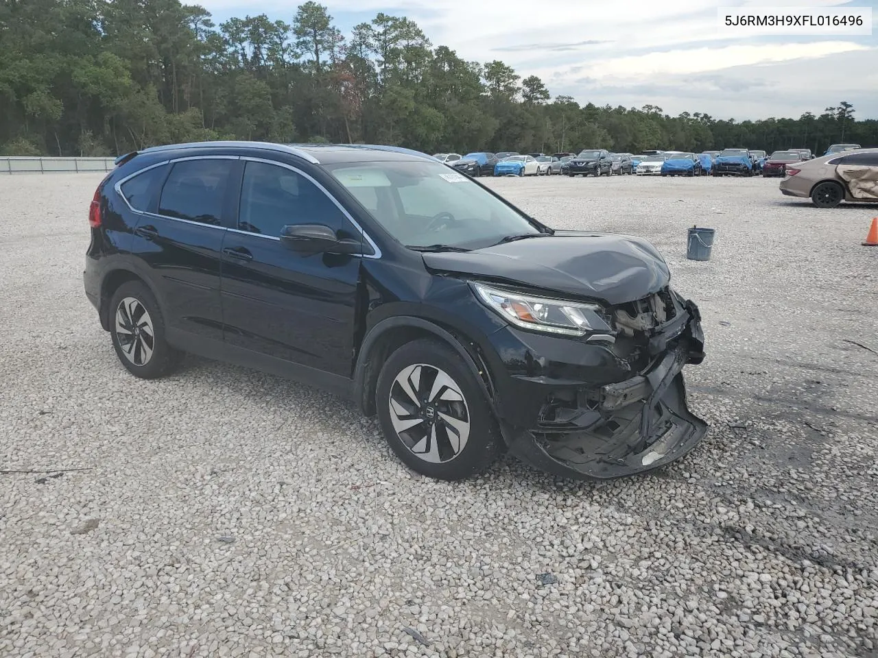 2015 Honda Cr-V Touring VIN: 5J6RM3H9XFL016496 Lot: 78727344