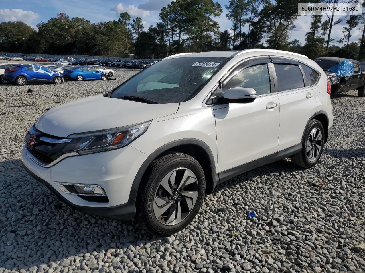 2015 Honda Cr-V Touring VIN: 5J6RM4H97FL131630 Lot: 78756374