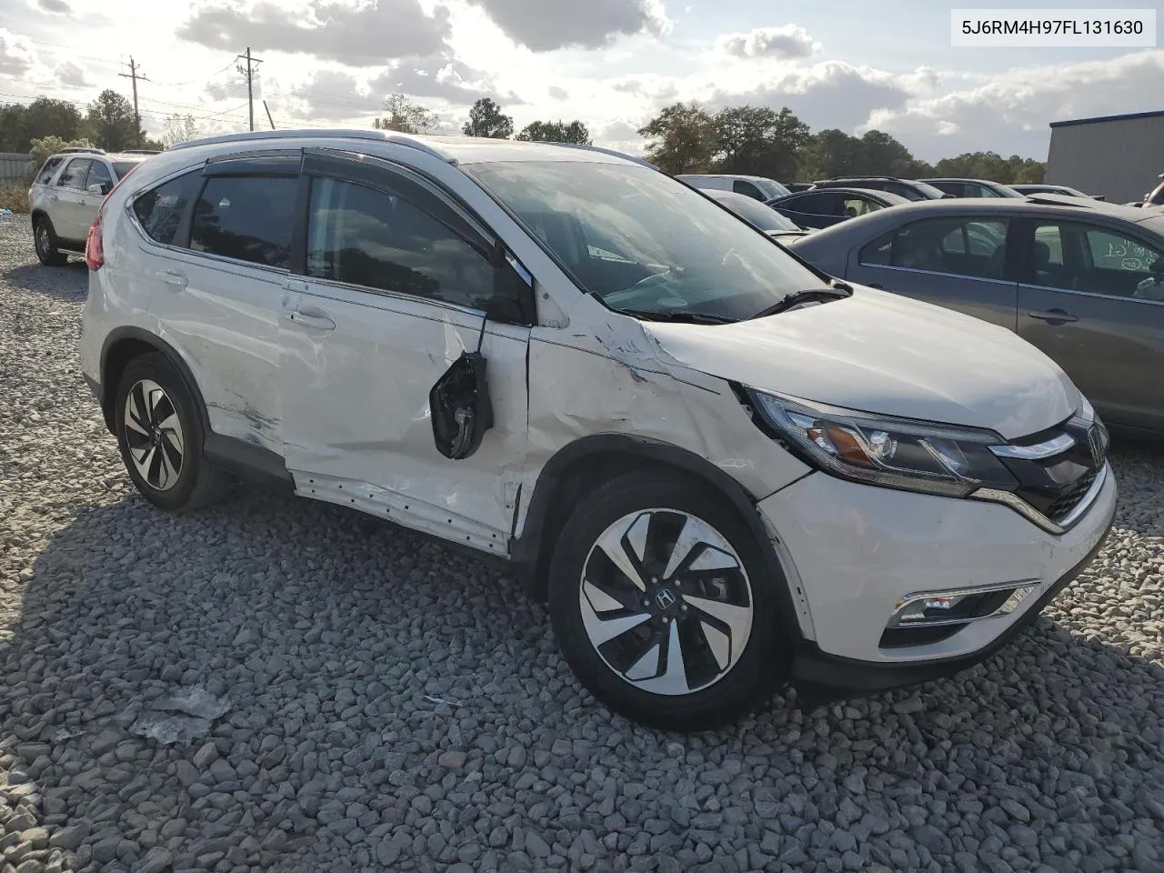 2015 Honda Cr-V Touring VIN: 5J6RM4H97FL131630 Lot: 78756374