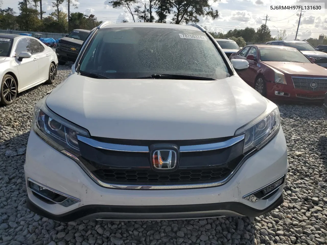 2015 Honda Cr-V Touring VIN: 5J6RM4H97FL131630 Lot: 78756374