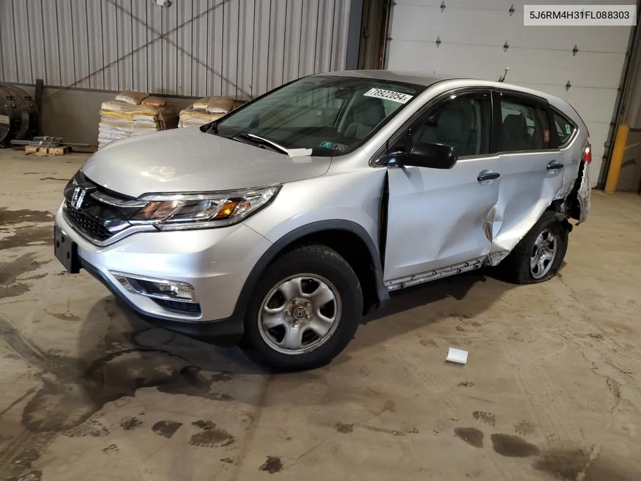 2015 Honda Cr-V Lx VIN: 5J6RM4H31FL088303 Lot: 78922054