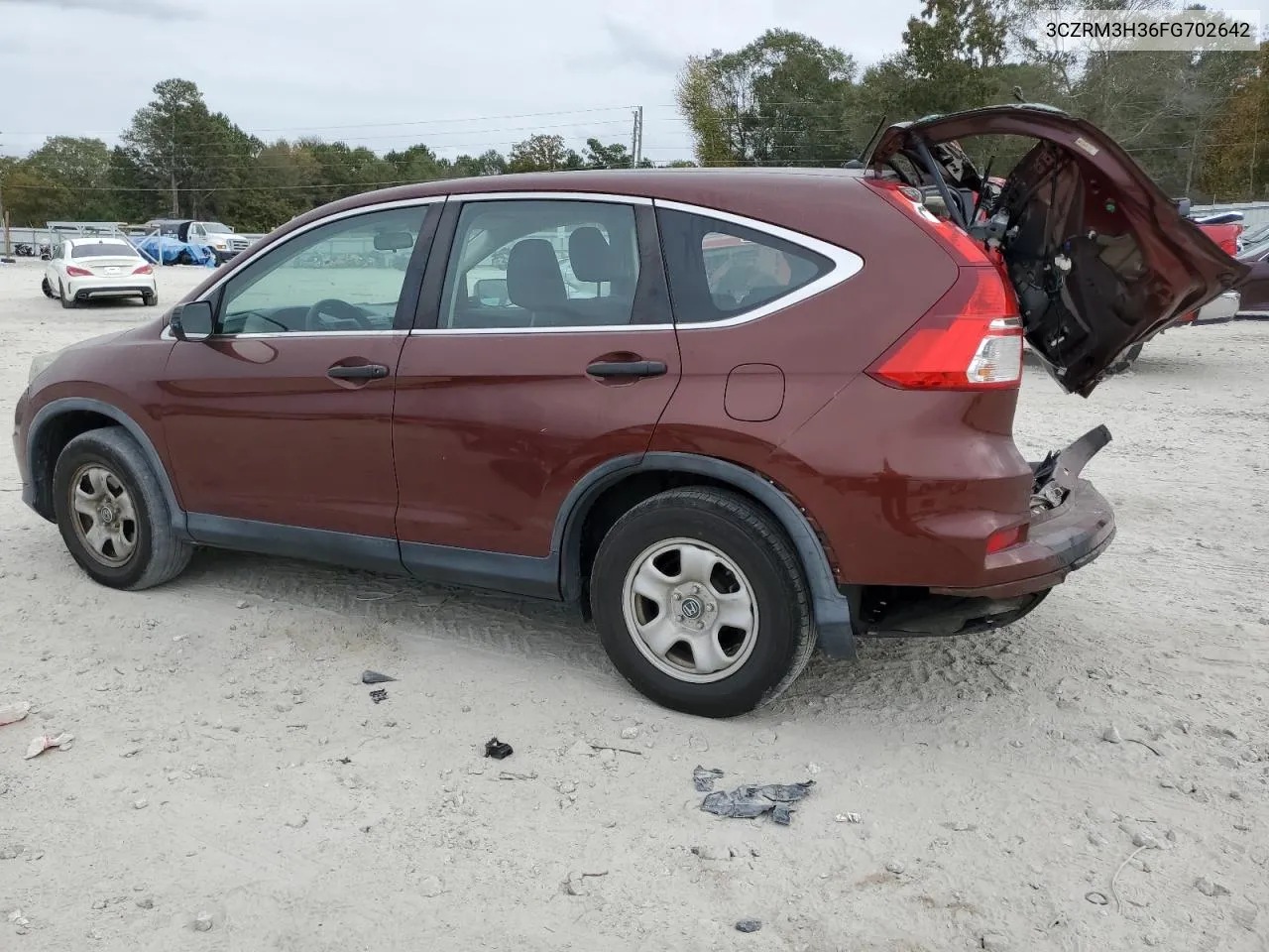 2015 Honda Cr-V Lx VIN: 3CZRM3H36FG702642 Lot: 78986014