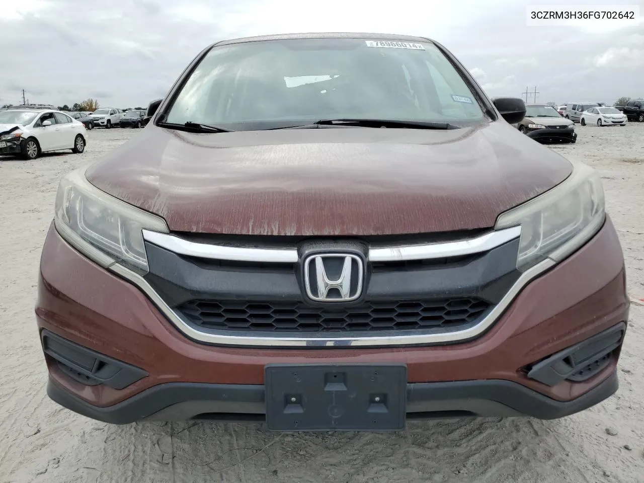 2015 Honda Cr-V Lx VIN: 3CZRM3H36FG702642 Lot: 78986014