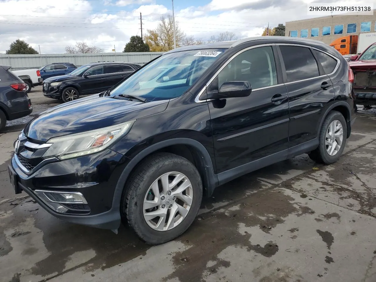 2015 Honda Cr-V Exl VIN: 2HKRM3H73FH513138 Lot: 79063264