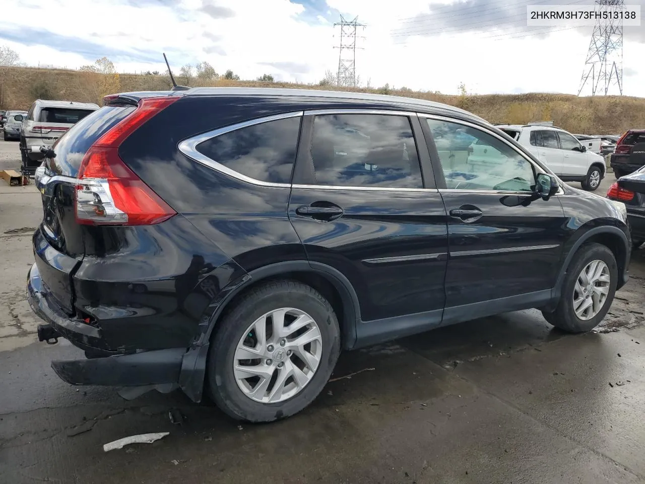 2015 Honda Cr-V Exl VIN: 2HKRM3H73FH513138 Lot: 79063264