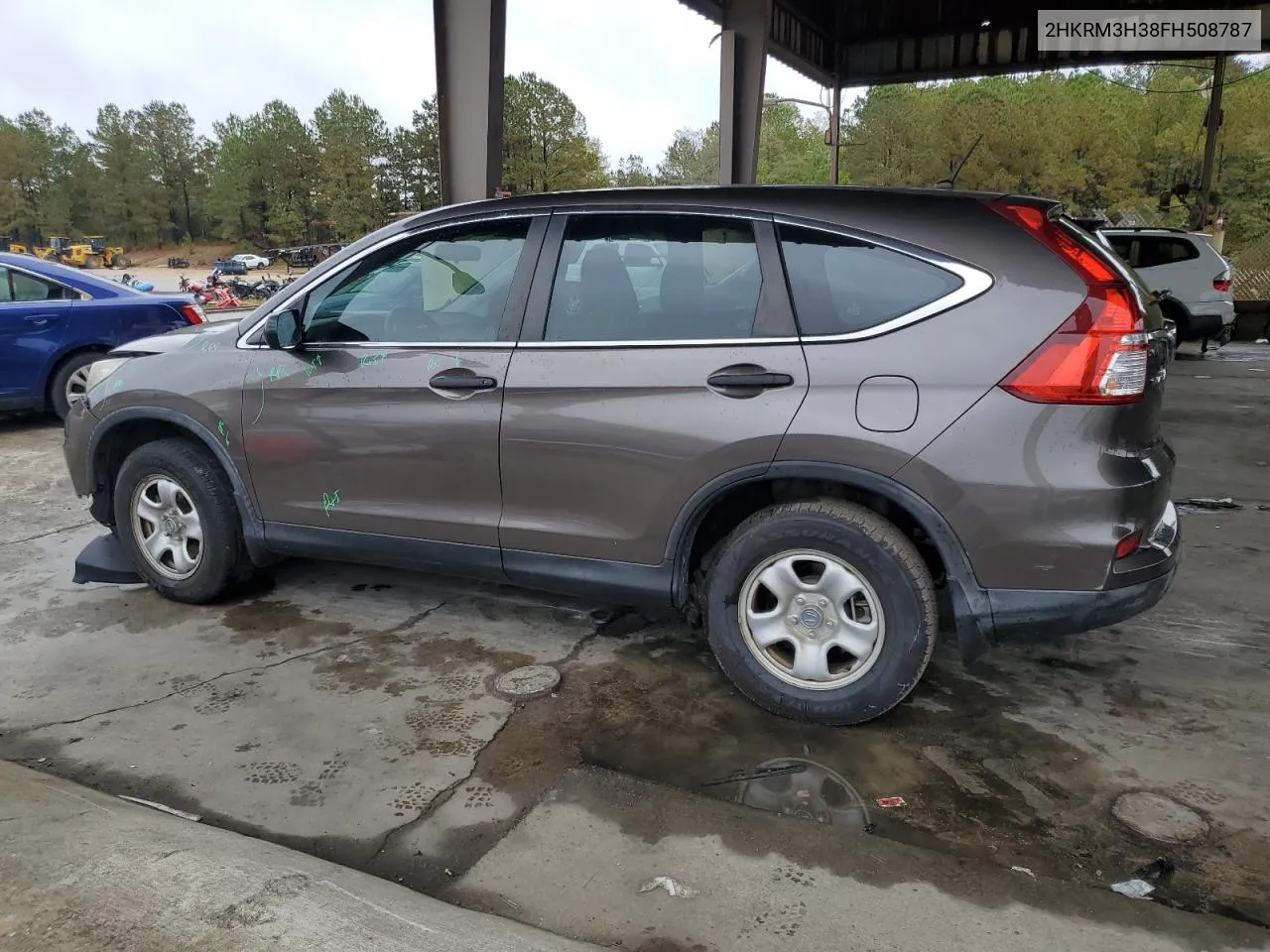 2015 Honda Cr-V Lx VIN: 2HKRM3H38FH508787 Lot: 79100464