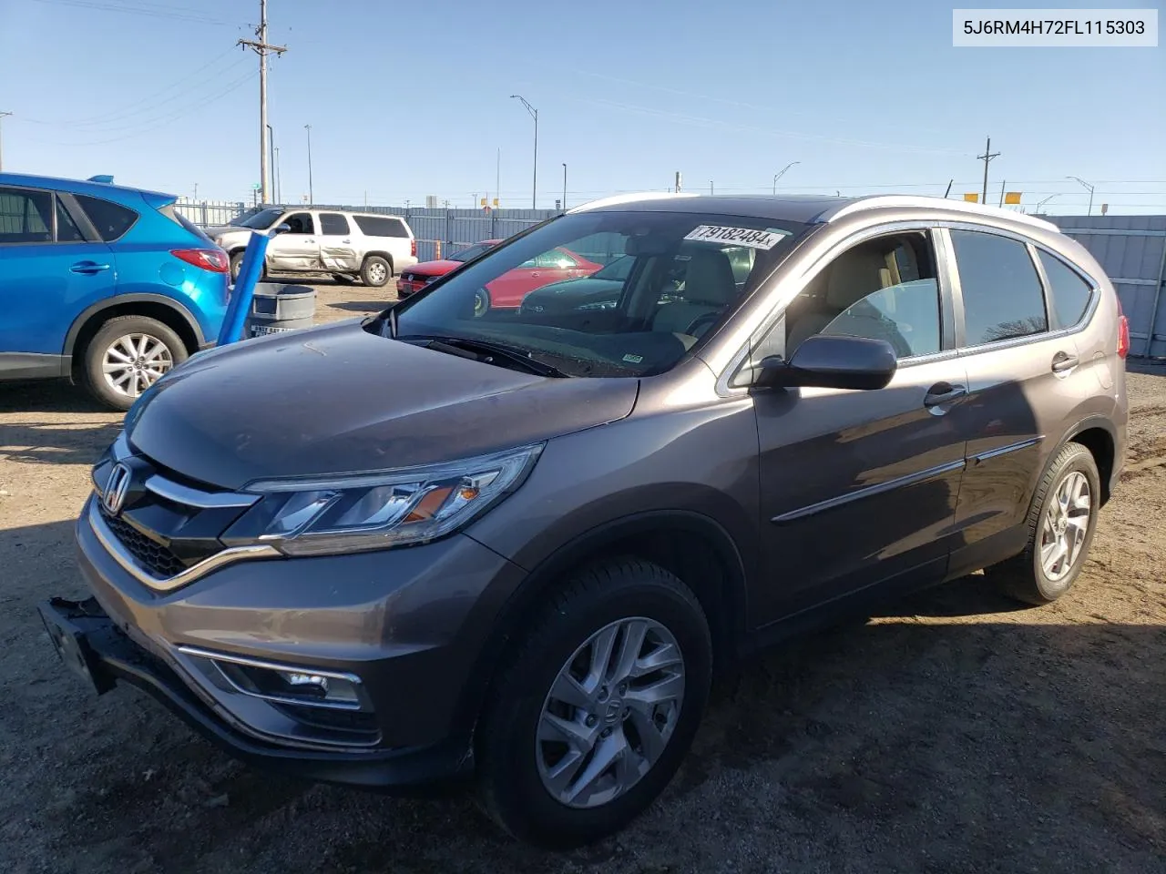 2015 Honda Cr-V Exl VIN: 5J6RM4H72FL115303 Lot: 79182484