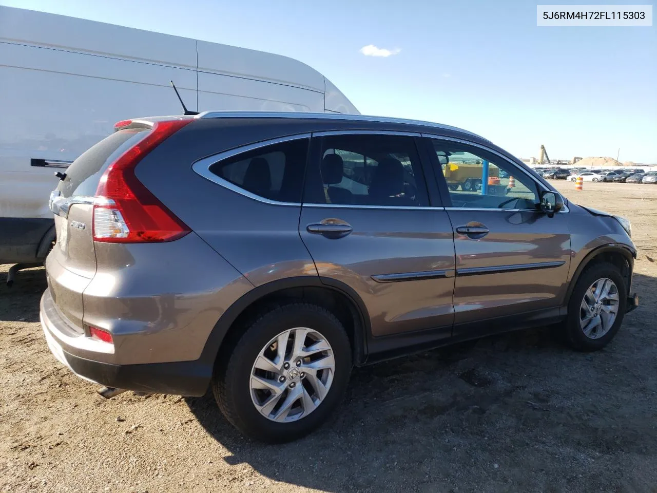 2015 Honda Cr-V Exl VIN: 5J6RM4H72FL115303 Lot: 79182484