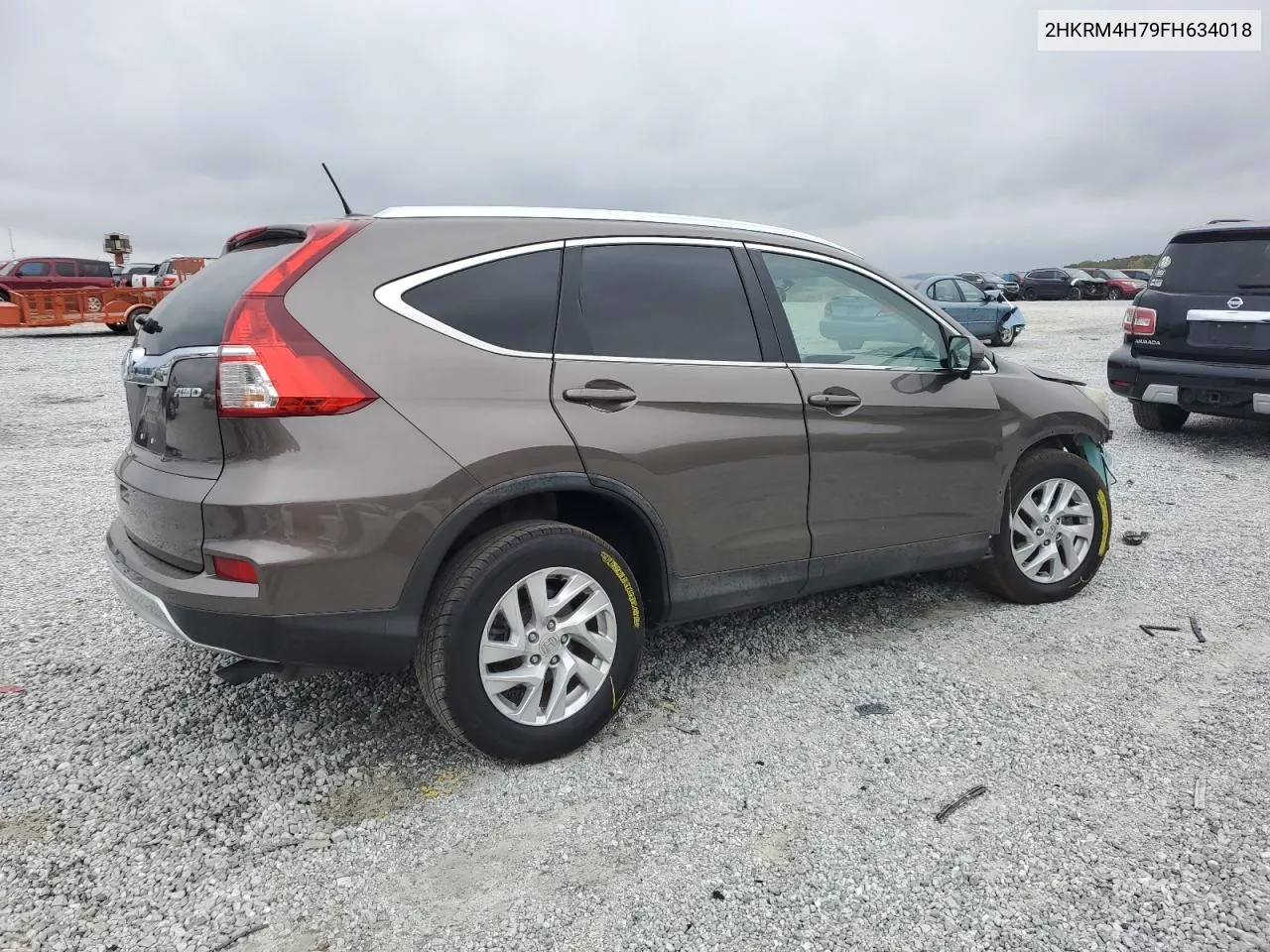 2015 Honda Cr-V Exl VIN: 2HKRM4H79FH634018 Lot: 79330224