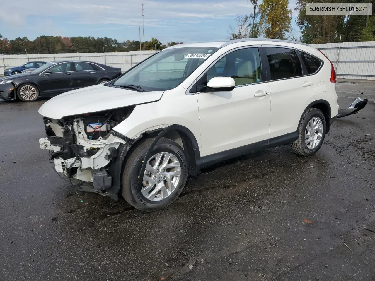 2015 Honda Cr-V Exl VIN: 5J6RM3H75FL015271 Lot: 79476224